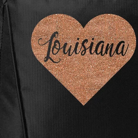 I Love Louisiana City Backpack