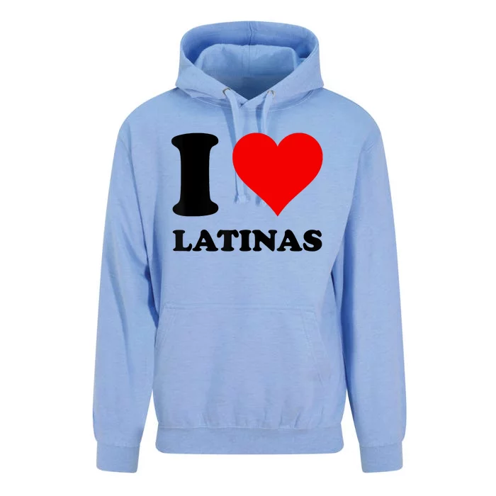 I Love Latinas Unisex Surf Hoodie