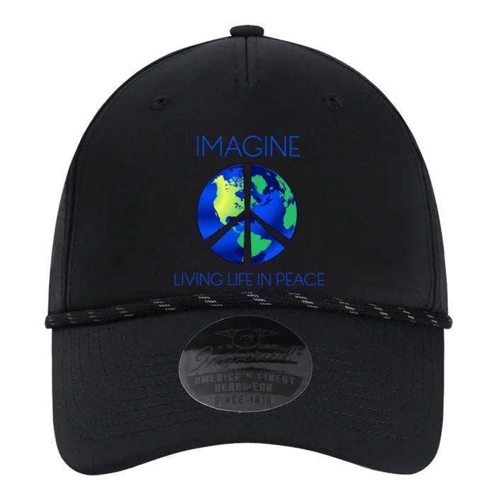 Imagine Living Life In Peace Cute Gift Performance The Dyno Cap