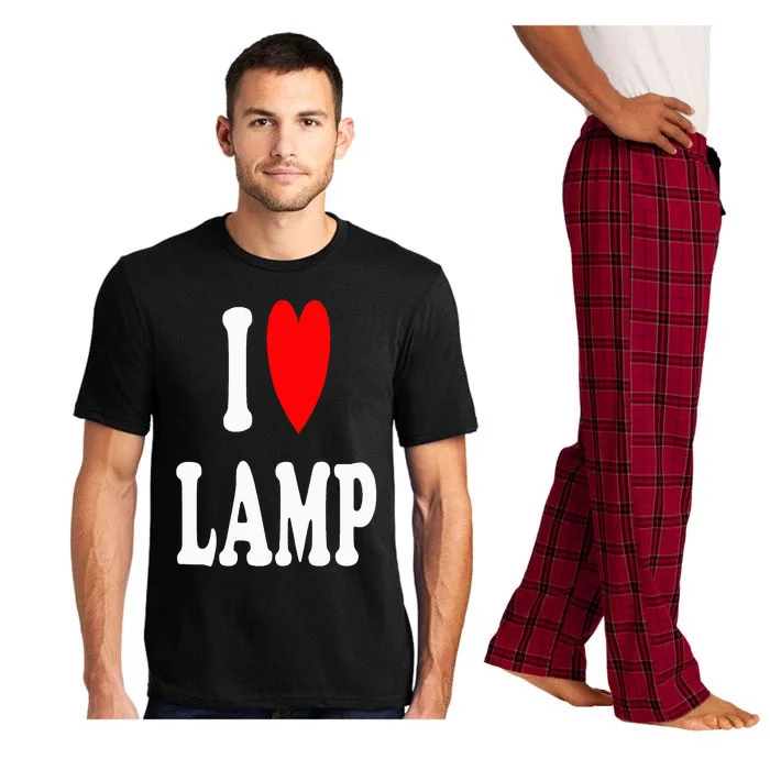 I Love Lamp Funny Light Shade Lampshade Candle Lantern Moth Pajama Set