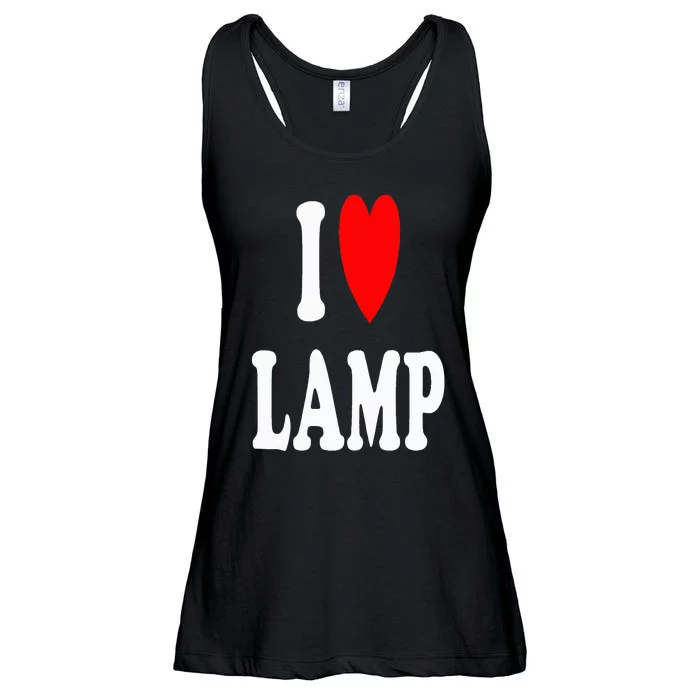 I Love Lamp Funny Light Shade Lampshade Candle Lantern Moth Ladies Essential Flowy Tank