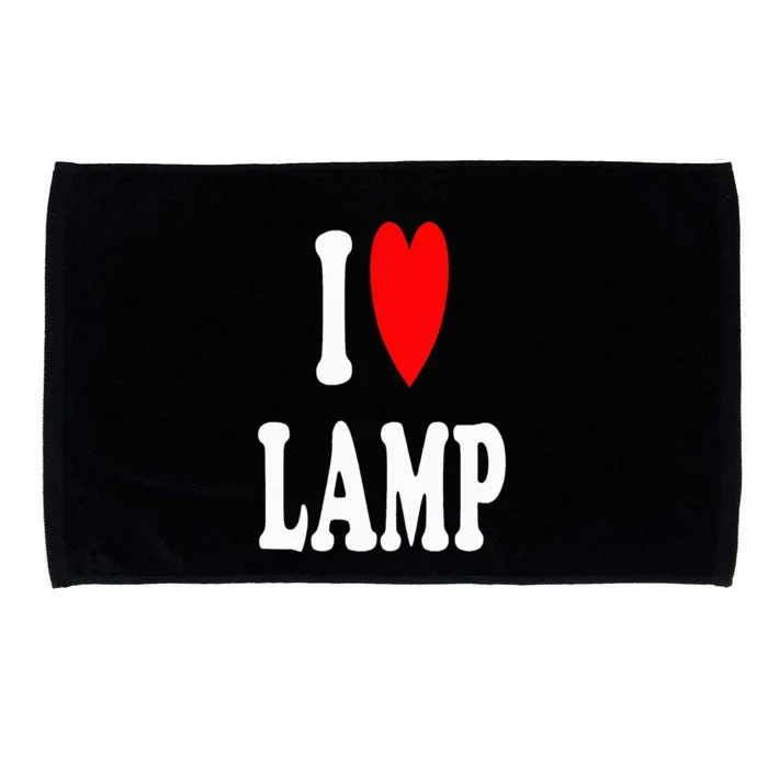 I Love Lamp Funny Light Shade Lampshade Candle Lantern Moth Microfiber Hand Towel