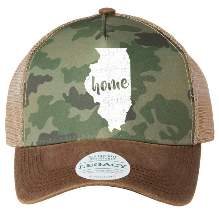 Illinois Home State Legacy Tie Dye Trucker Hat