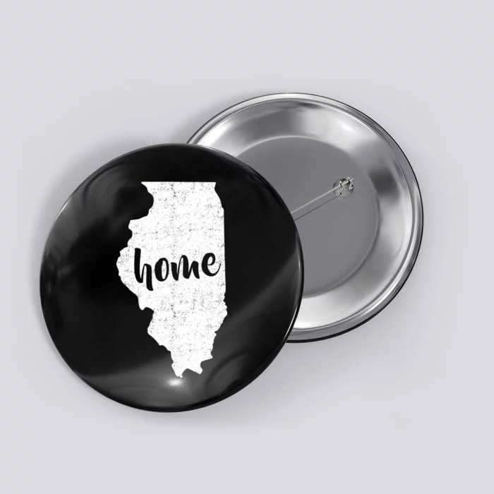 Illinois Home State Button