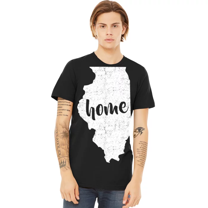 Illinois Home State Premium T-Shirt