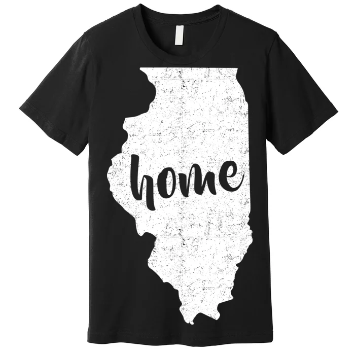 Illinois Home State Premium T-Shirt