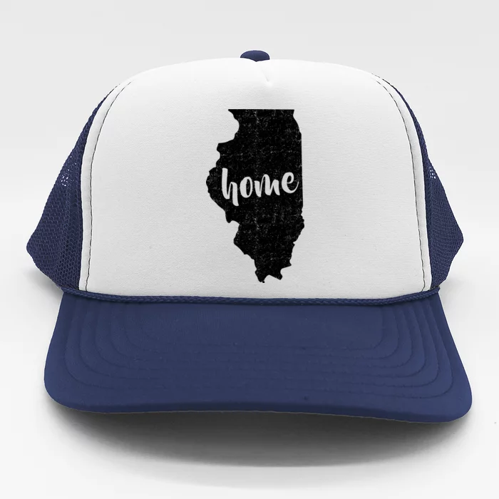 Illinois Home State Trucker Hat