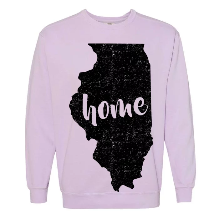 Illinois Home State Garment-Dyed Sweatshirt