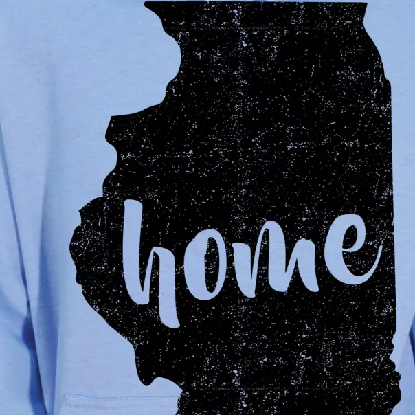 Illinois Home State Unisex Surf Hoodie