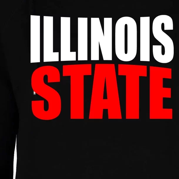 Illinois State Womens Funnel Neck Pullover Hood