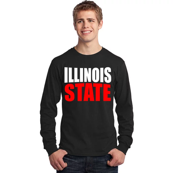 Illinois State Tall Long Sleeve T-Shirt