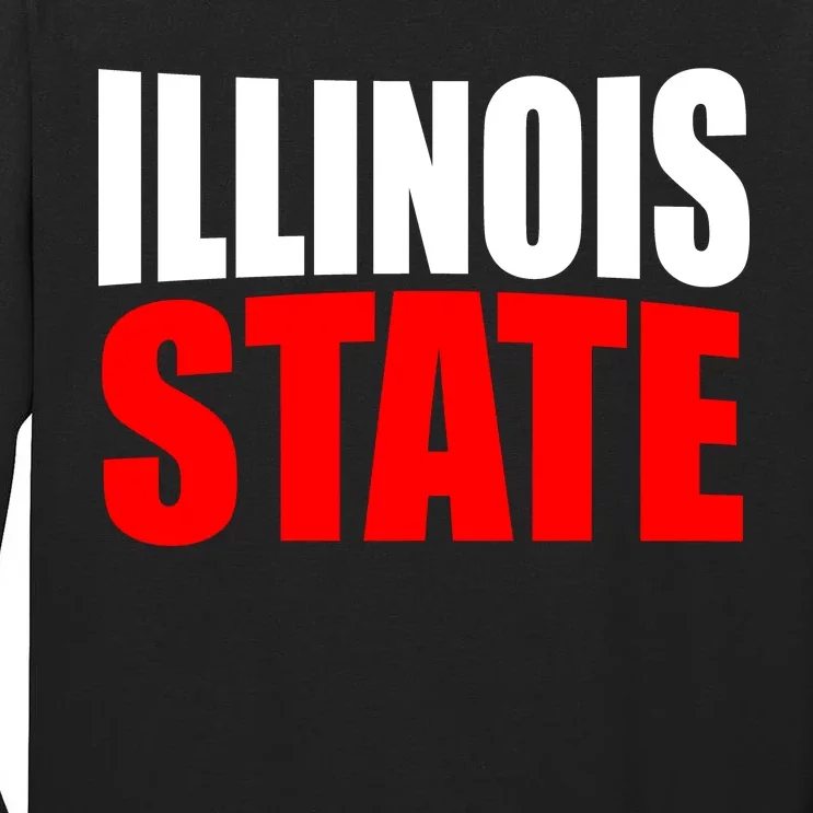 Illinois State Tall Long Sleeve T-Shirt