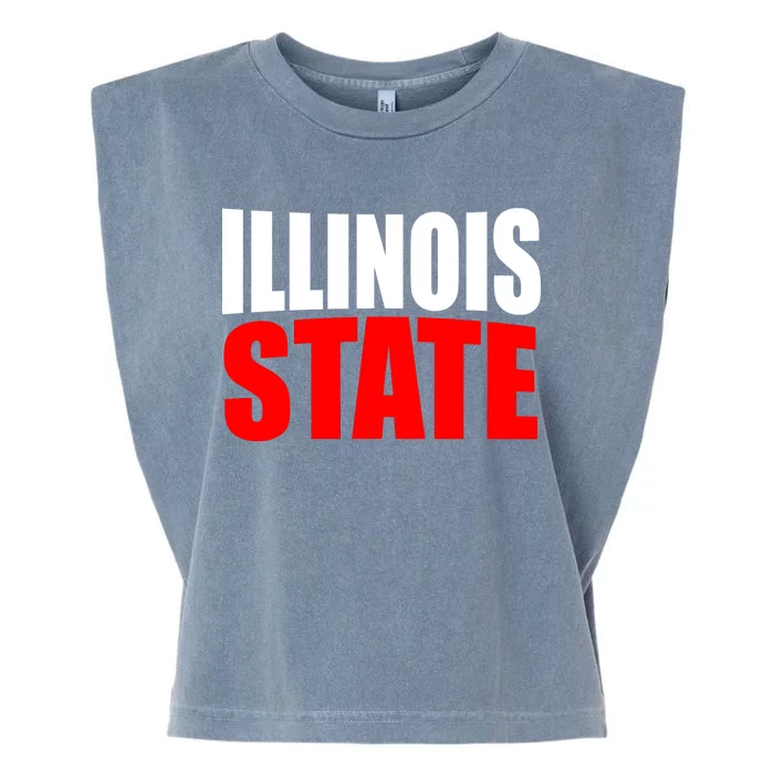 Illinois State Garment-Dyed Women's Muscle Tee