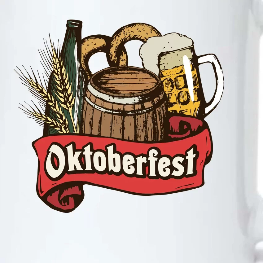 Illustration Oktoberfest Black Color Changing Mug