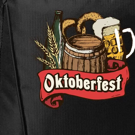 Illustration Oktoberfest City Backpack