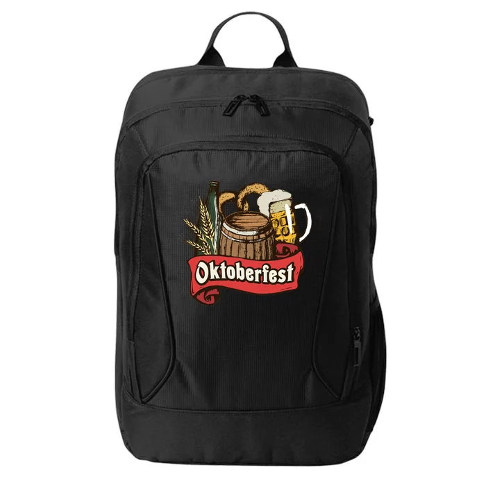 Illustration Oktoberfest City Backpack