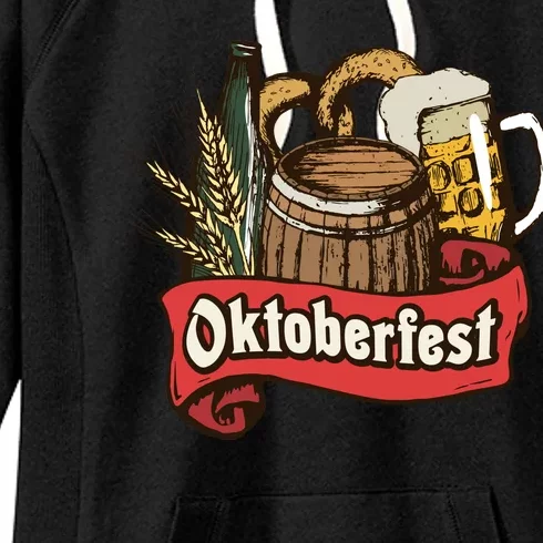 Illustration Oktoberfest Women's Fleece Hoodie