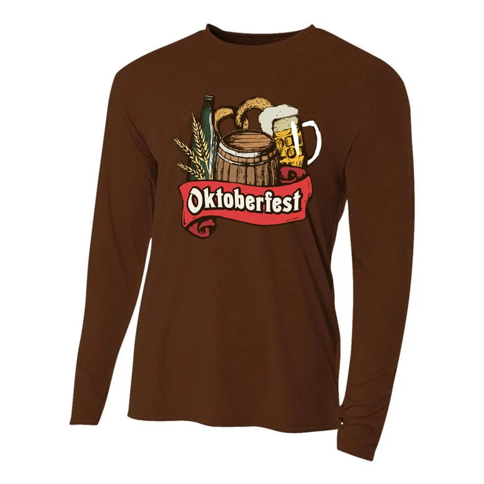 Illustration Oktoberfest Cooling Performance Long Sleeve Crew