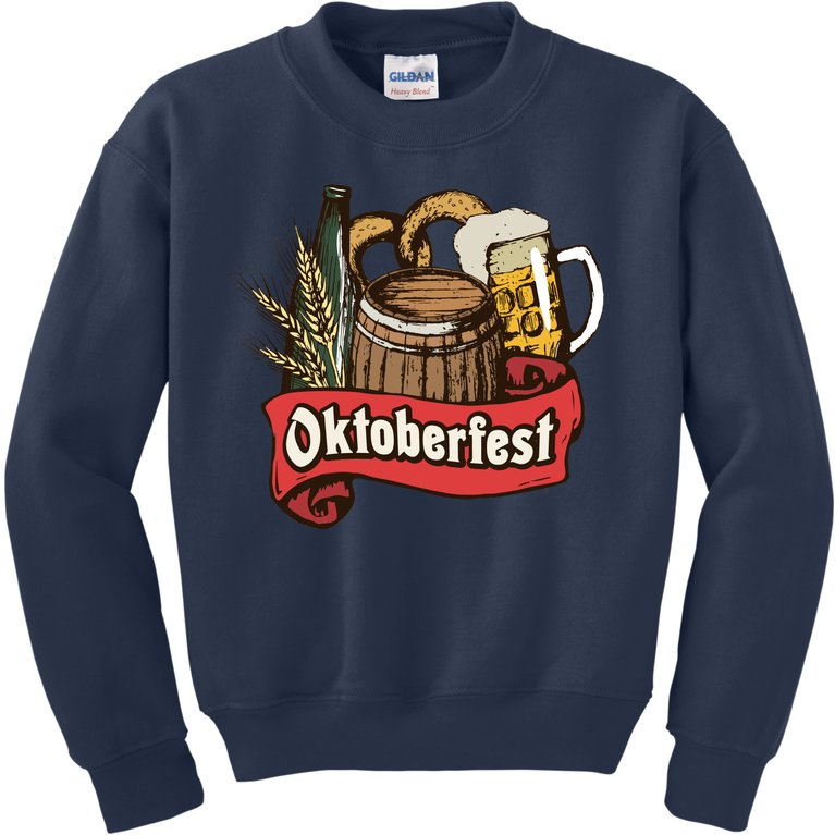 Illustration Oktoberfest Kids Sweatshirt