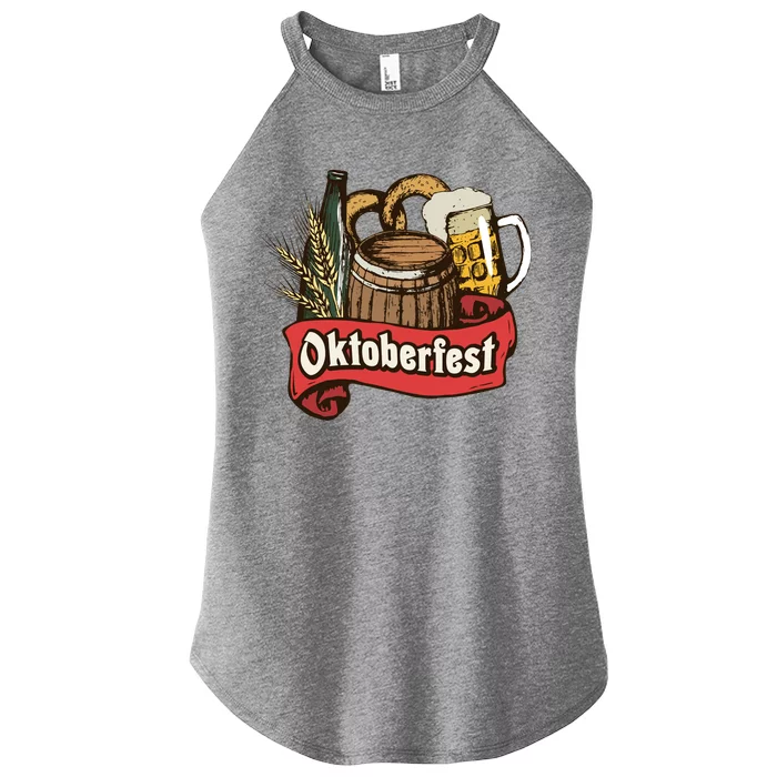 Illustration Oktoberfest Women’s Perfect Tri Rocker Tank