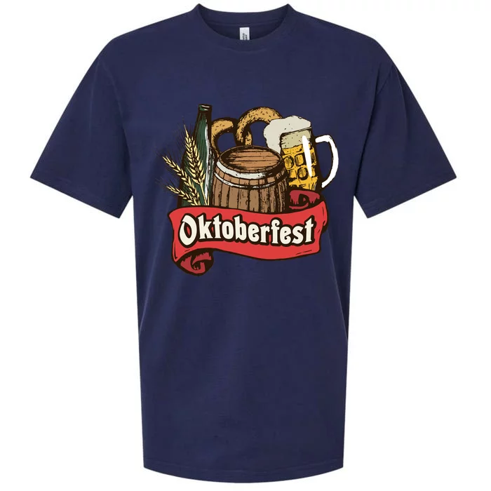 Illustration Oktoberfest Sueded Cloud Jersey T-Shirt