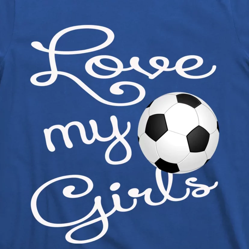 I Love My Soccer Futbol Great Gift For Momgiftcute Soccer Mom Gift T-Shirt