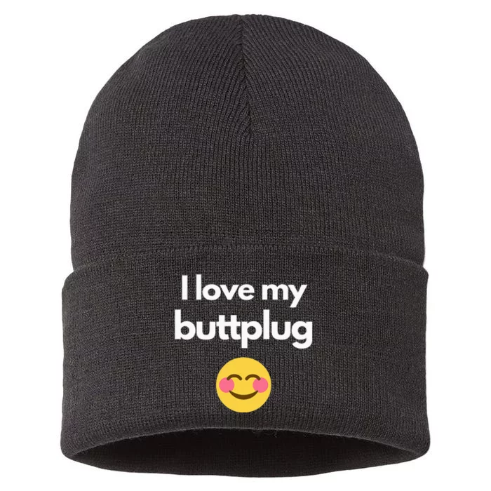 I Love My Buttplug Sustainable Knit Beanie