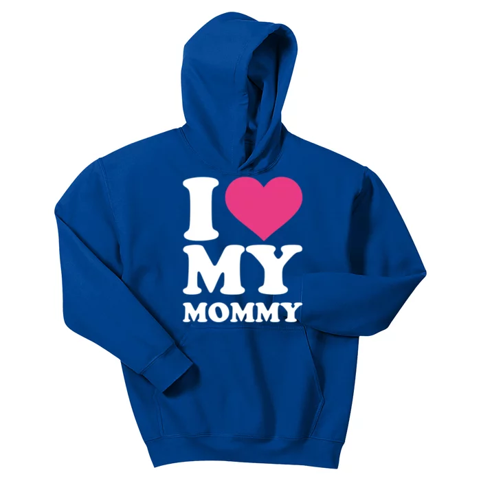 I Love My Mommy Cool Gift Kids Hoodie