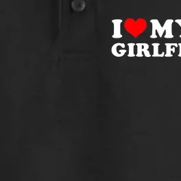 I Love My EX Girlfriend I Heart My Ex Girlfriend GF Dry Zone Grid Performance Polo