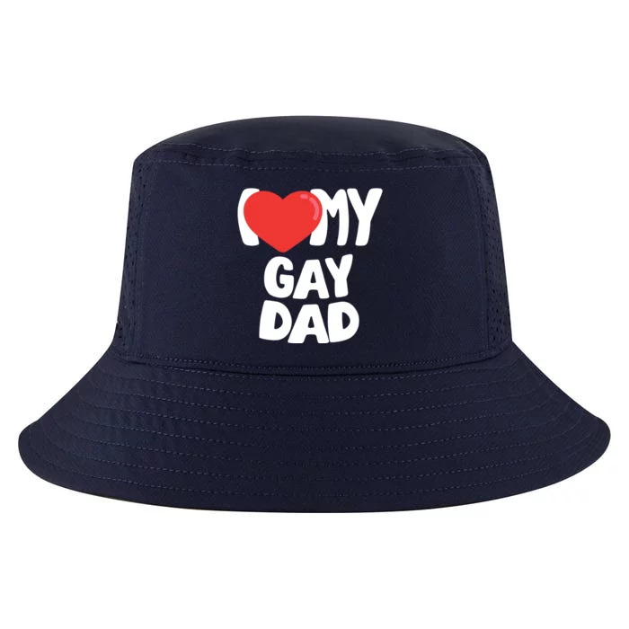 I Love My Dad Cool Gift Cool Comfort Performance Bucket Hat