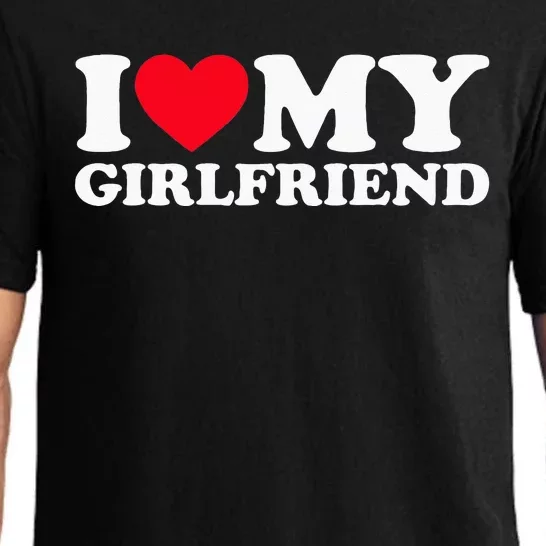 I Love My Girlfriend I Heart My Girlfriend Pajama Set