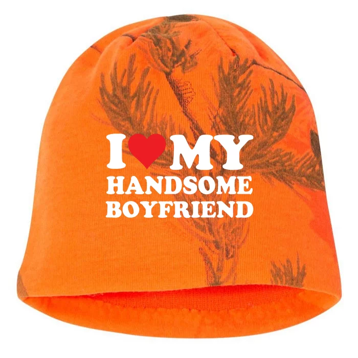 I Love My Handsome Boyfriend I Heart My Handsome Boyfriend Kati - Camo Knit Beanie