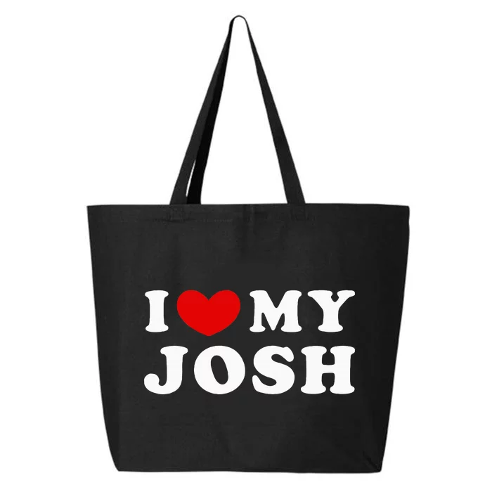 I Love My Josh 25L Jumbo Tote