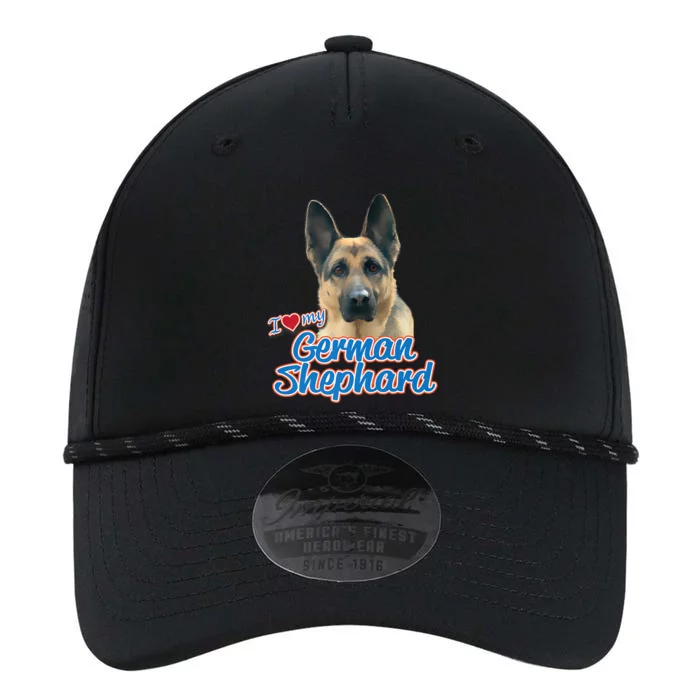 I Love My German Shephard Performance The Dyno Cap