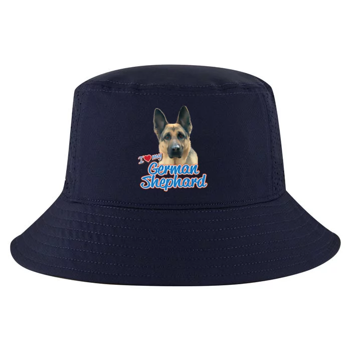 I Love My German Shephard Cool Comfort Performance Bucket Hat