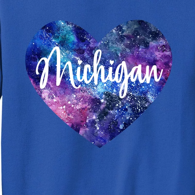 I Love Michigan Usa Gift Sweatshirt