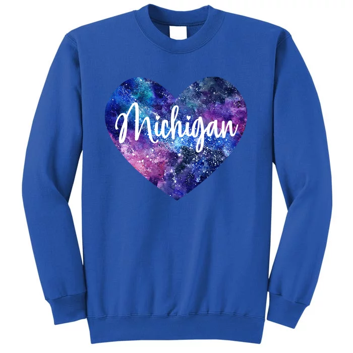 I Love Michigan Usa Gift Sweatshirt