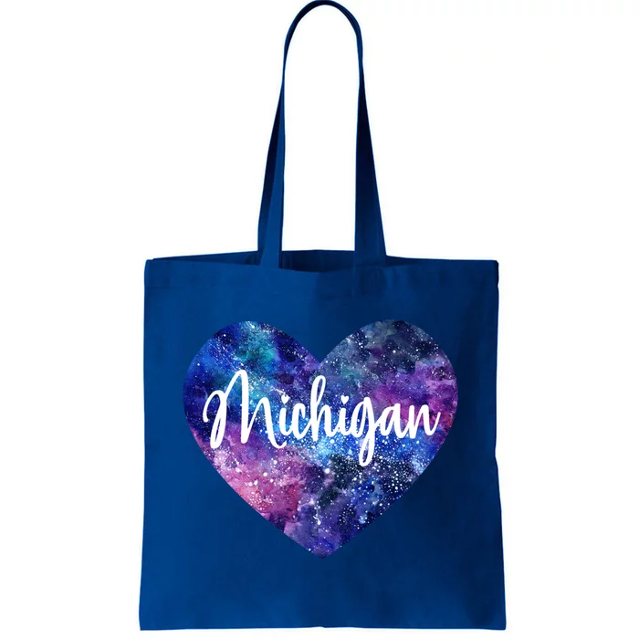 I Love Michigan Usa Gift Tote Bag