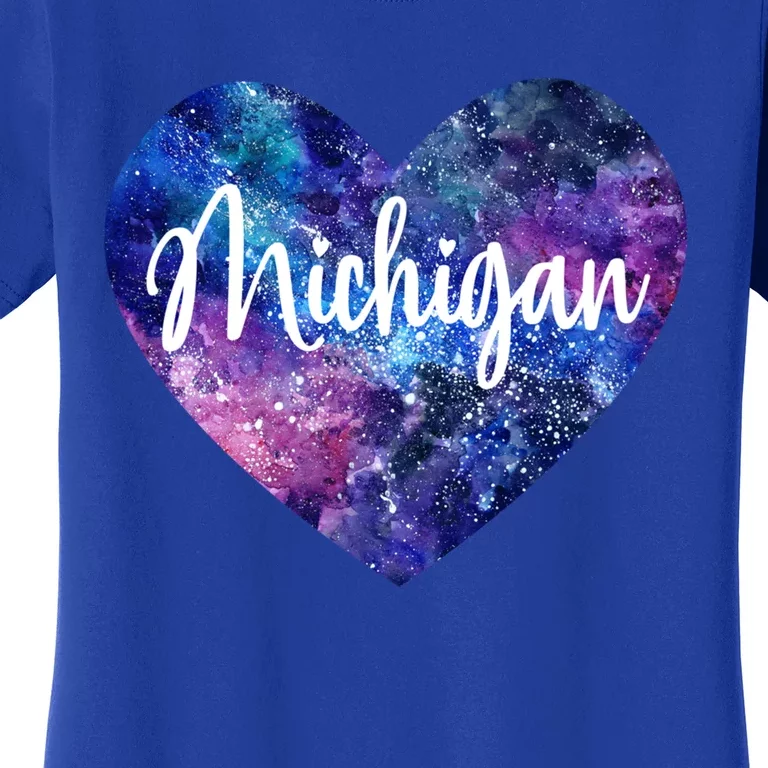 I Love Michigan Usa Gift Women's T-Shirt