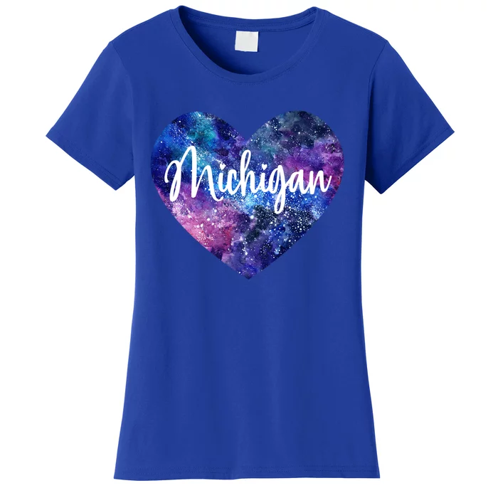 I Love Michigan Usa Gift Women's T-Shirt