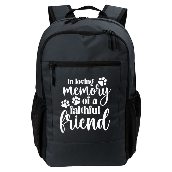 In Loving Memory Of A Faithful Friend Daily Commute Backpack