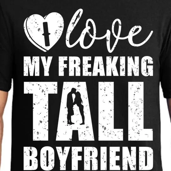 I Love My Freaking Tall Friend Valentine Proud Friend Gift Pajama Set