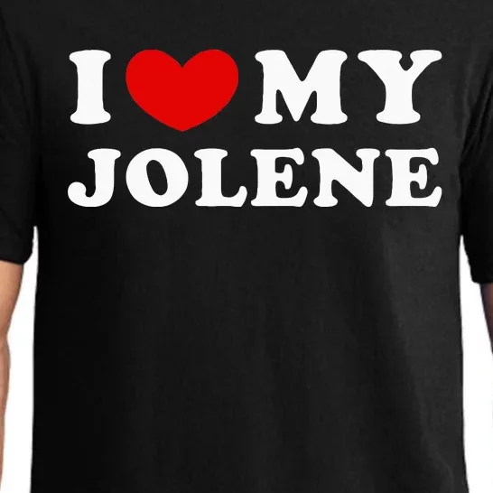 I Love My Jolene Pajama Set