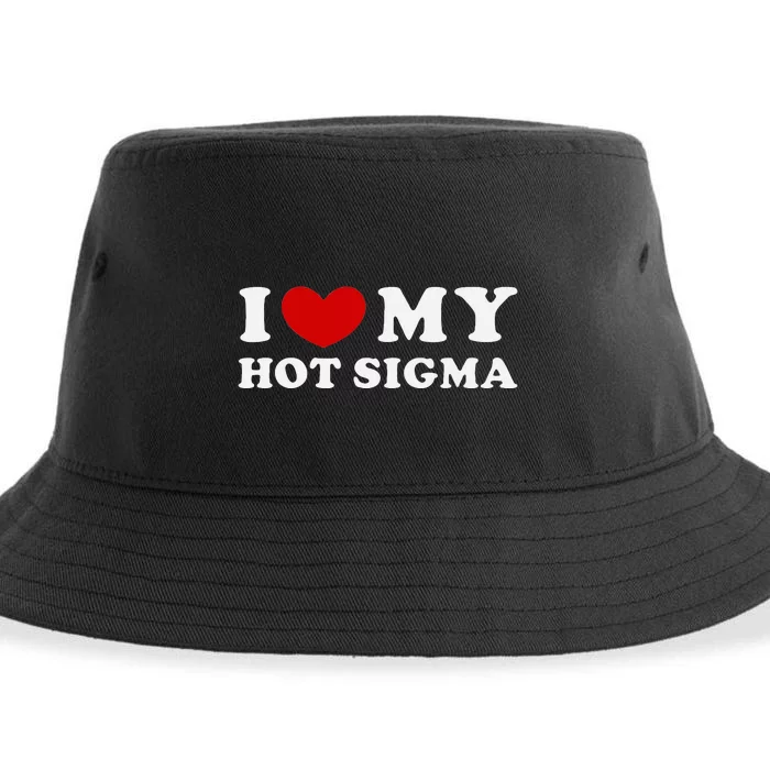 I Love My Hot Sigma Sustainable Bucket Hat