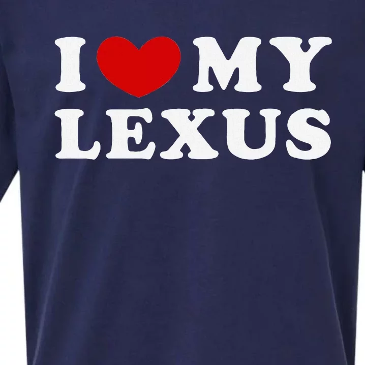 I Love My Lexus Sueded Cloud Jersey T-Shirt