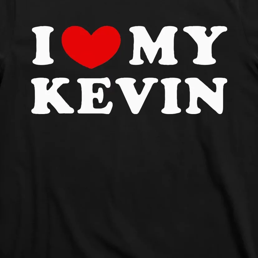 I Love My Kevin retro I Heart My Kevin T-Shirt