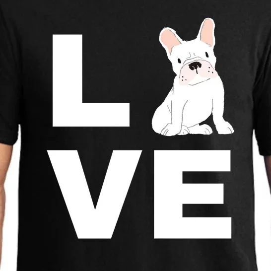 I Love My Frenchie French Bulldog Dog Lover Gift Pajama Set