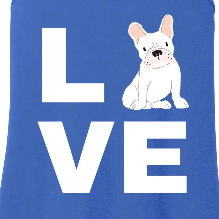 I Love My Frenchie French Bulldog Dog Lover Gift Ladies Essential Tank