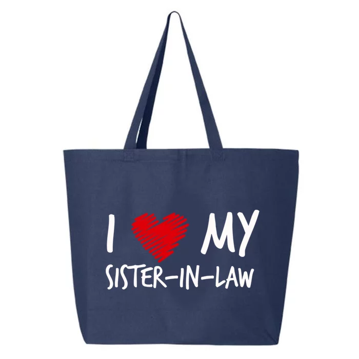 I Love My Sistercool Giftincool Giftlaw Valentines Outfit Matching Family Cool G 25L Jumbo Tote