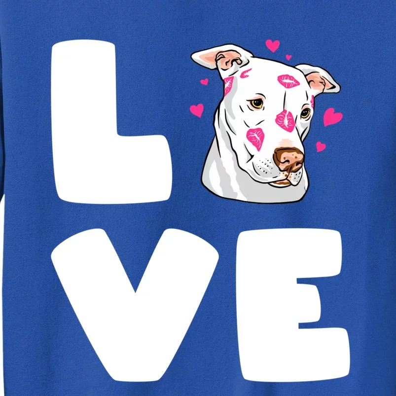 I Love My Pitbull Love Pitbull Pittie Dog Moms Dads Meaningful Gift Sweatshirt